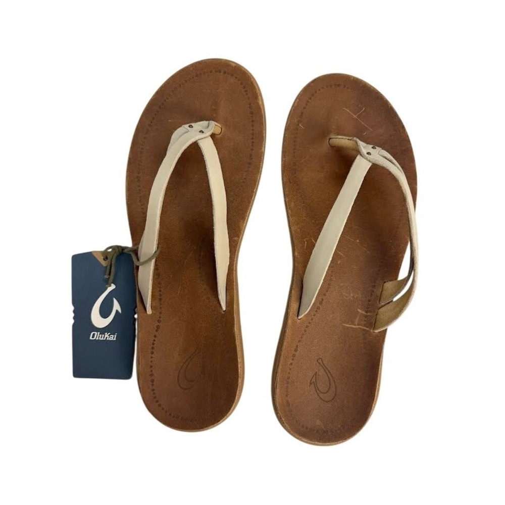 NWT! OLUKAI Women's Kapehe Luana Women's Beach Sandal 7W